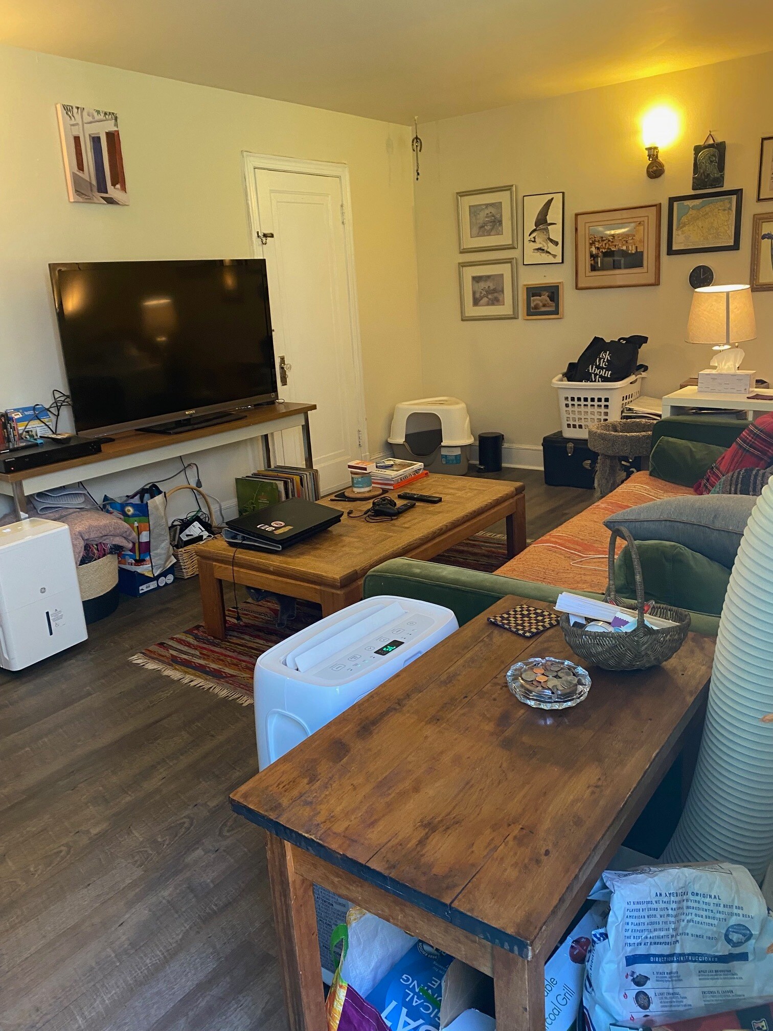 living room - 8513 Flower Ave