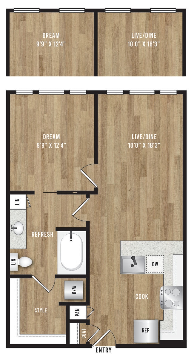 Floorplan - Victor Prosper
