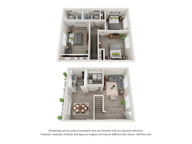 Floorplan - Northgate Townhomes