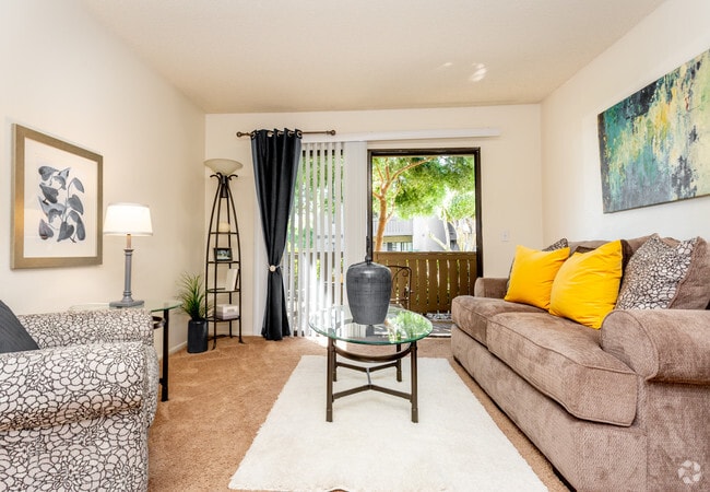 2BR, 1BA - 760 SF - Sunrise Apartments