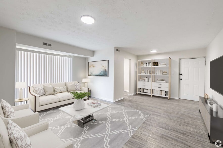 Living Area - Eastland Hills Apartments