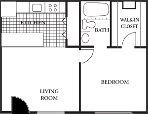 1BR/1BA - Southwest Village Apartments