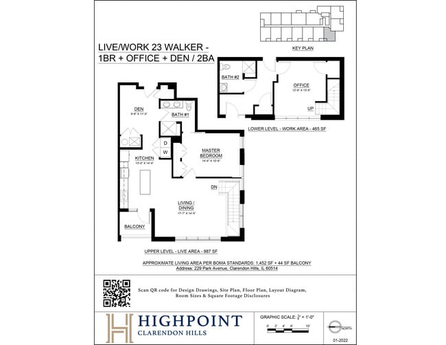 Floorplan - HIGHPOINT Clarendon Hills