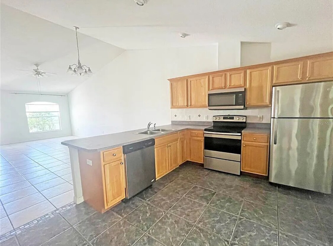 Open concept Kitchen, dining, LR - 3 Frank Pl