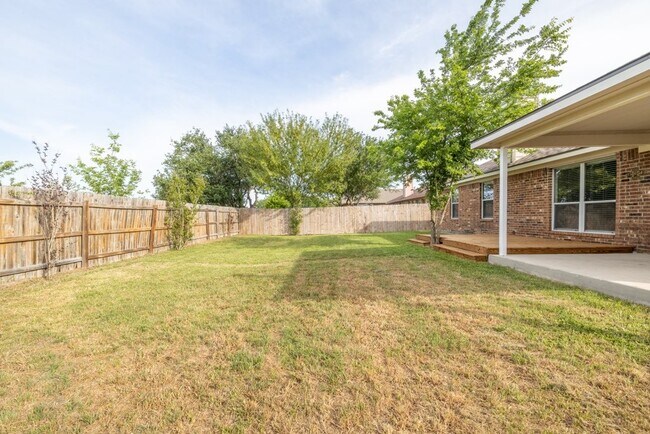 Backyard Patio View - 706 Indian Blanket