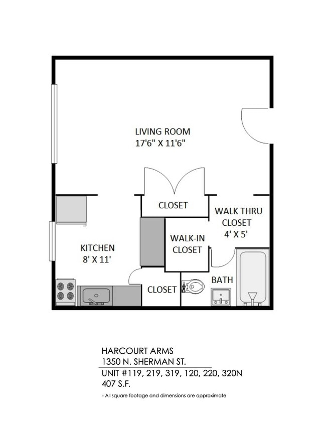 Floorplan - Harcourt Arms