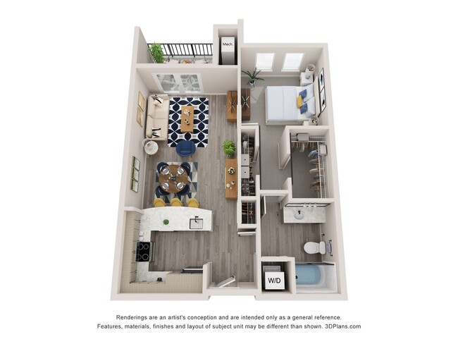 Floorplan - The Pinnacle on 31st Street