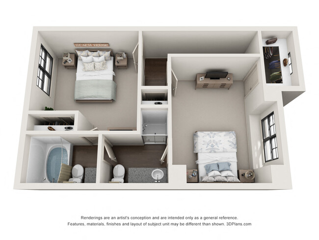 Floorplan - The Brownstones