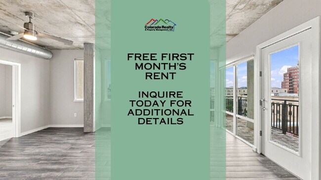 Building Photo - $2,820.95- 2 bed, 1 bath Condo in the heart of Denver with In Unit Laundry!