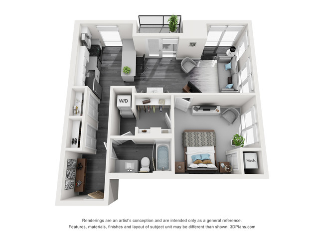 Floorplan - Green on 4th