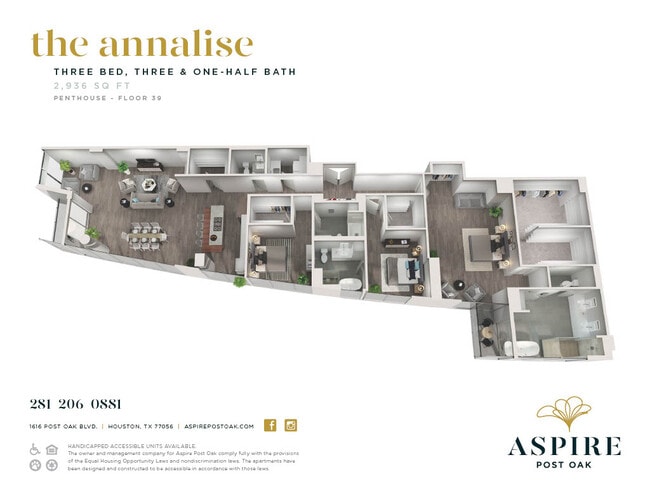 Floorplan - Aspire Post Oak
