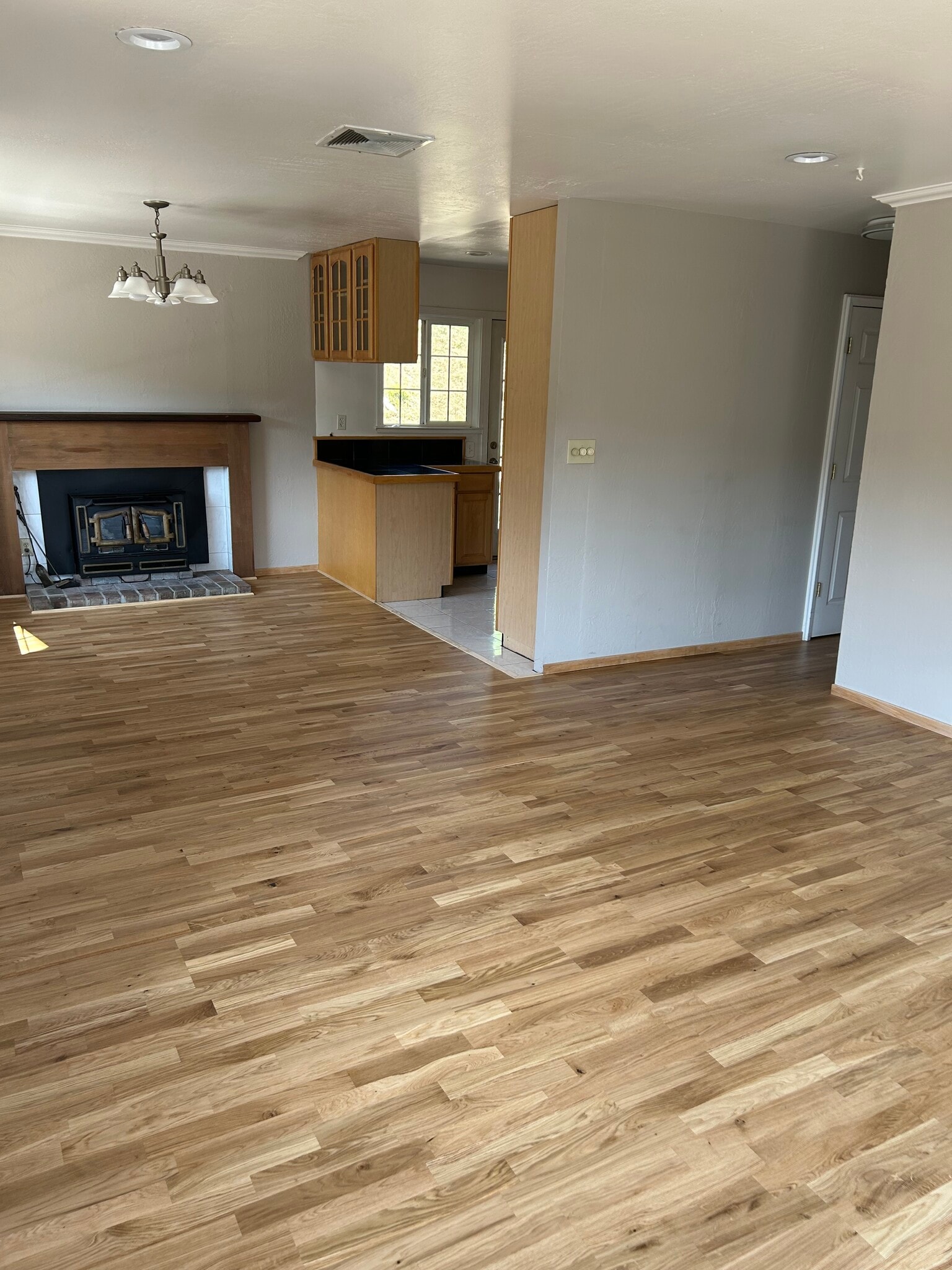Swedish new wooden floors, Fireplace - 55 Park Cir