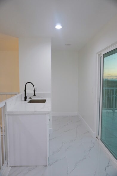 Basin for 2nd Floor BBQ Deck - 551 11th Ave