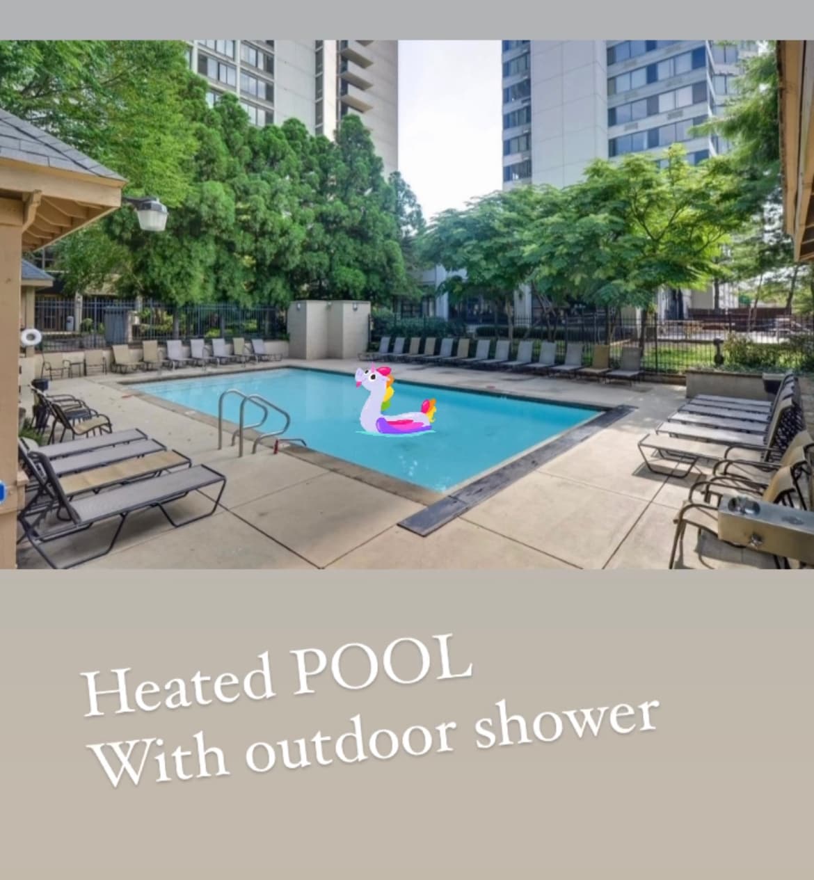 Heated POOL included in rent - 2001 Hamilton St