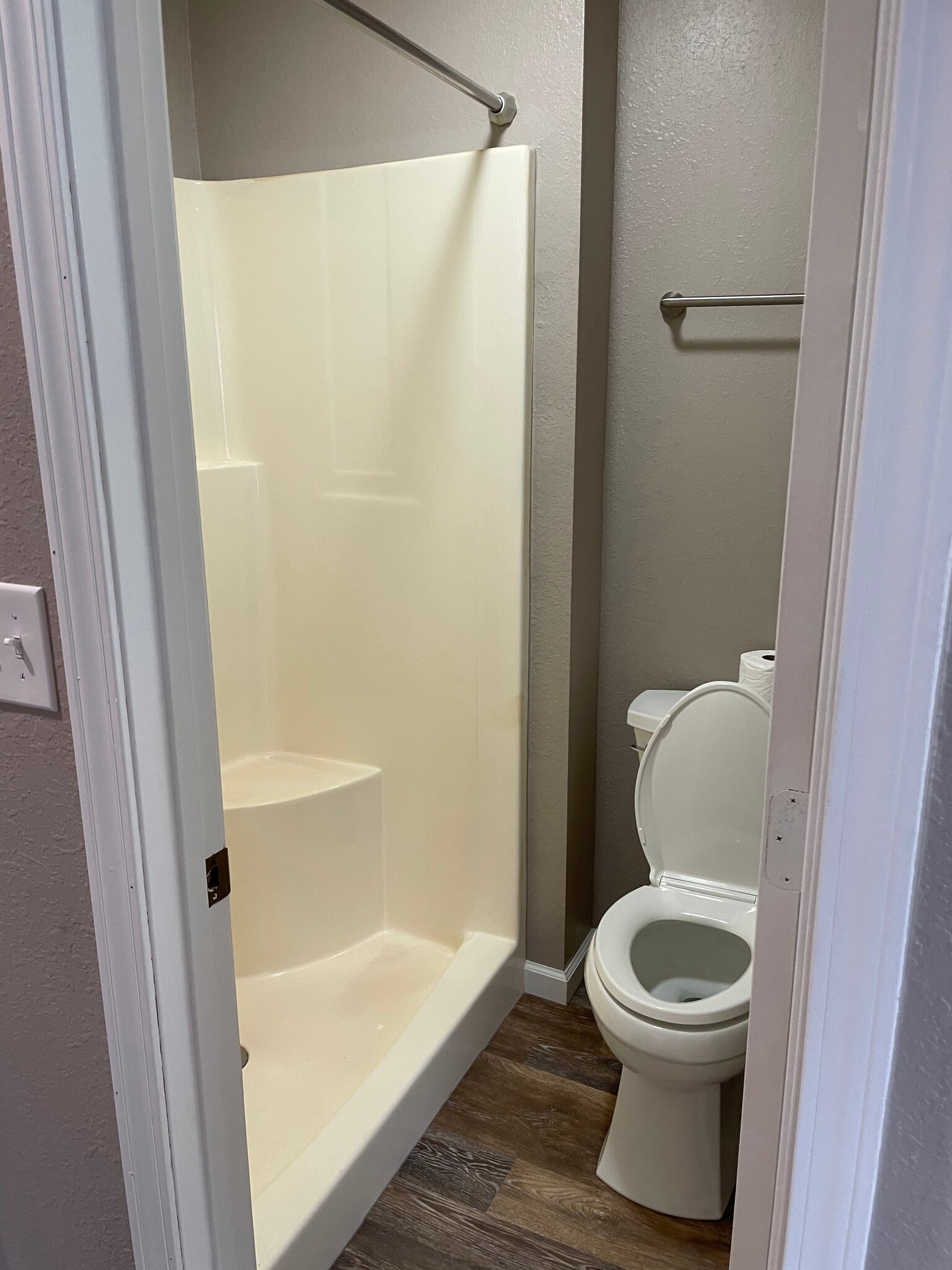 Master shower and Toilet - 102 Orourke Drive