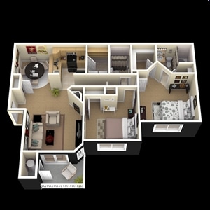 2BR/2BA - The Crossings at Chapel Hill
