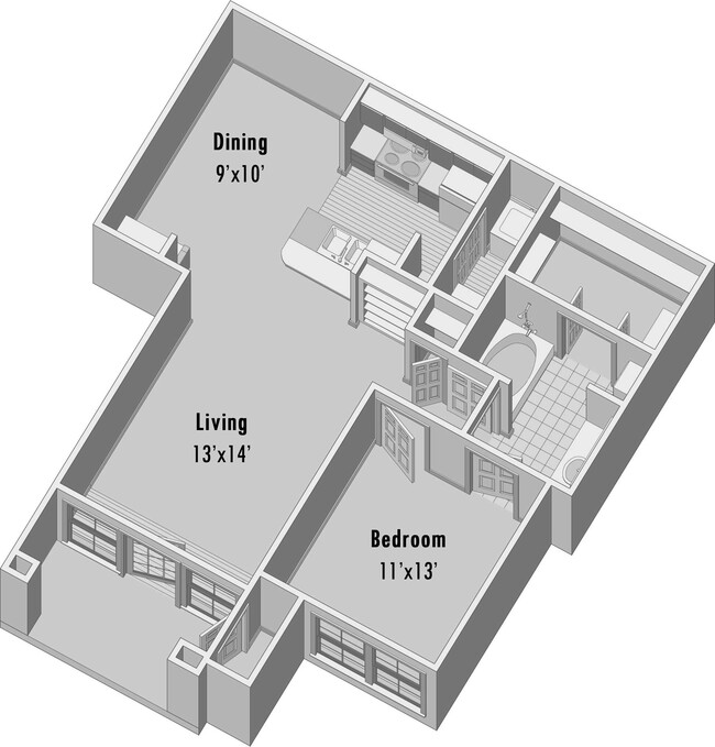 Floorplan - Villas of Spring Creek