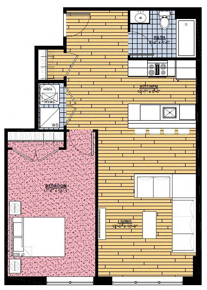 Floorplan - The Residences at 3604