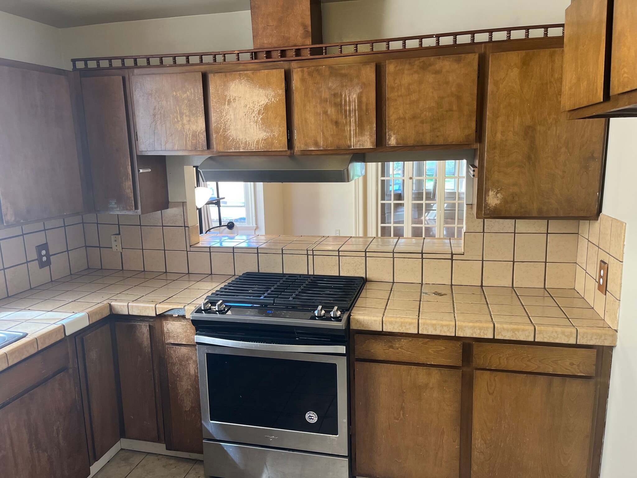kitchen (Cabinets being refinished now) - 1077 12th St