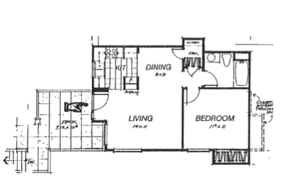 1BR/1BA - Bowen Court Senior Community