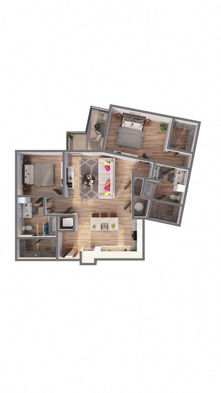 Floorplan - Emerson at Montford Park