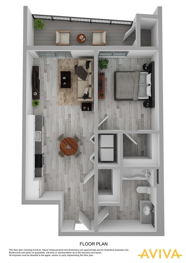 Floorplan - AVIVA Apartments