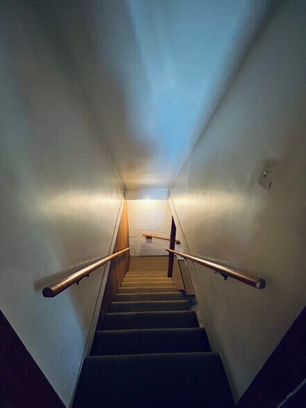 Steps required for basement access - 2012 Willow Way Dr