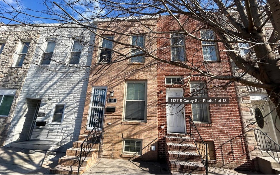 Front of the house - 1127 S Carey St