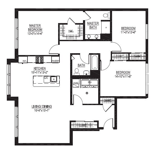 Floorplan - 1125 Jefferson