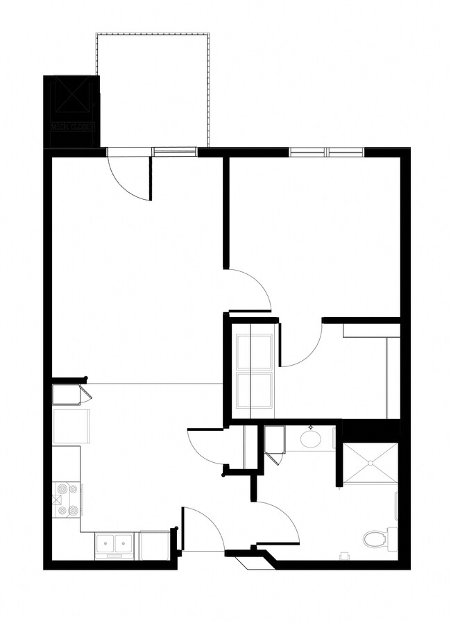 Floorplan - Balsam Apartments