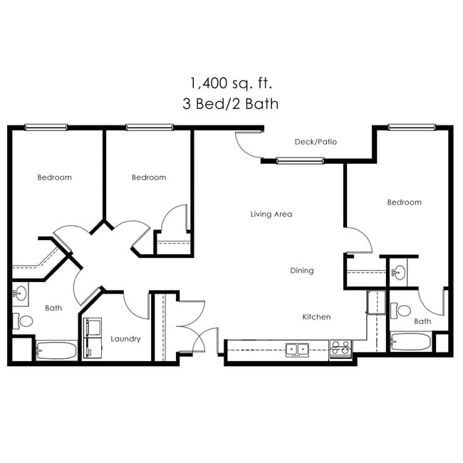 Floorplan - Encore Apartments