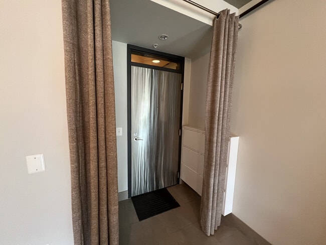 Condo Entry with Shoe storage - 1133 14th St NW