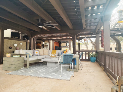 Additional back porch space - 11 Quail Meadow Rd