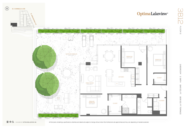 Floorplan - Optima Lakeview