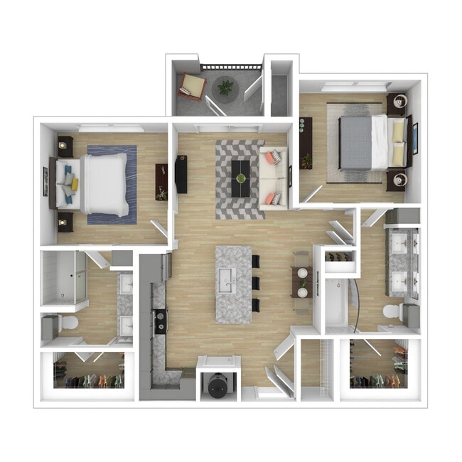 Floorplan - Palladium Houston Ella