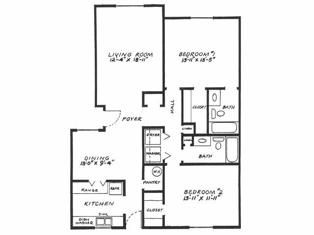 2BR/2BA - Town South Villas