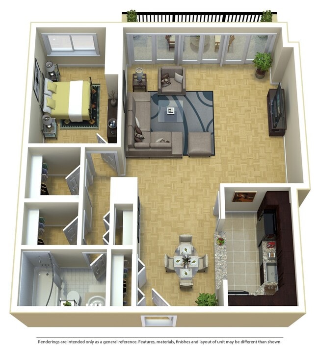 Floorplan - Triangle Towers