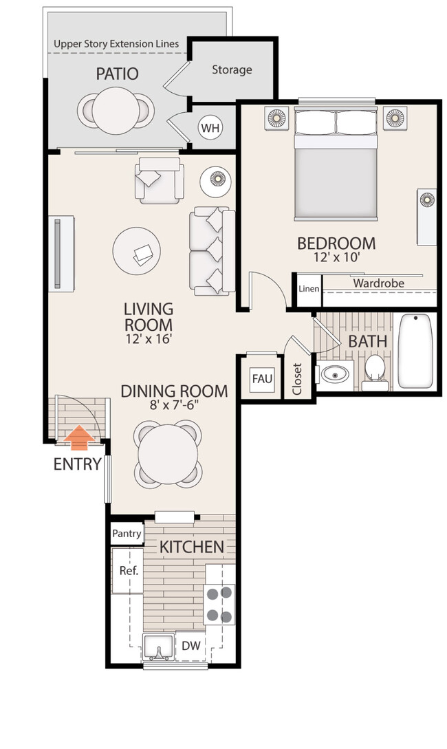 Floorplan - Windwood Glen Apartment Homes