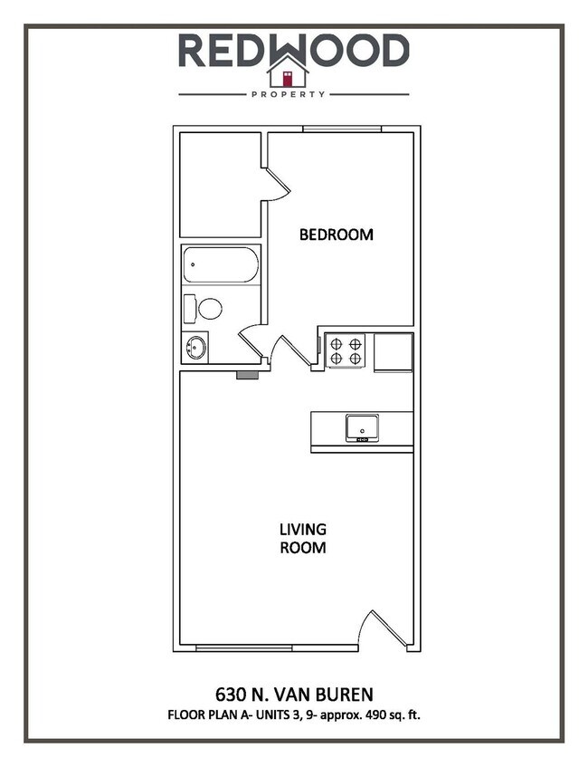 Floorplan - Van Buren Oaks