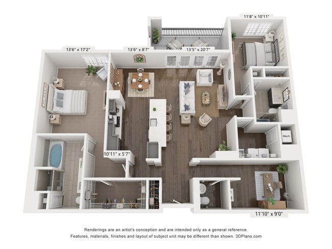 Floorplan - The Residences at Amberley Woods