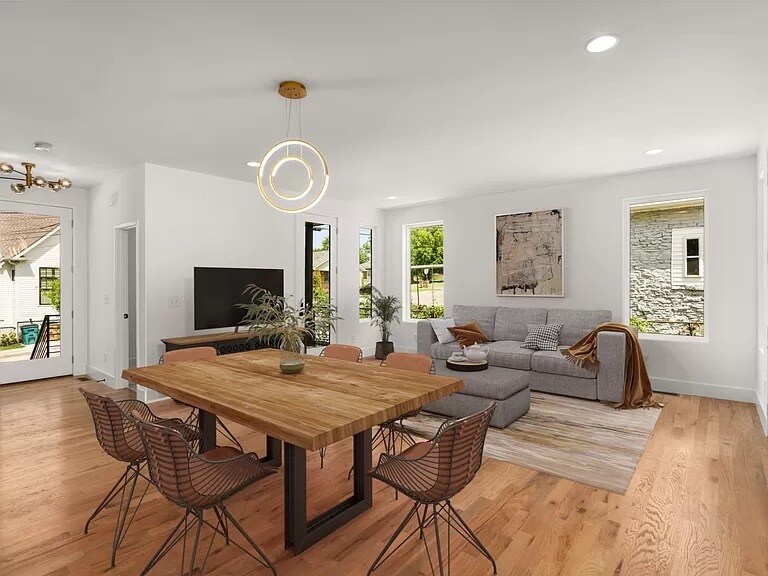 Unit is unfurnished - 2409 Booker St