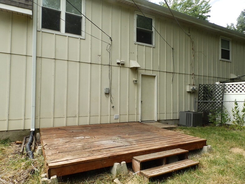 back deck - 10008 W 95th St