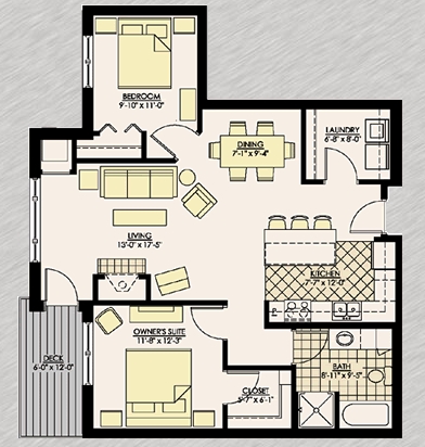 Hampton-B - Westmarke Condominiums