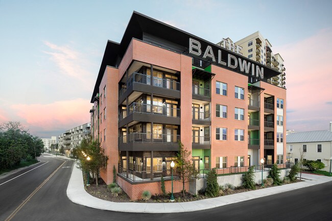 Corner Angle of Building - The Baldwin at St. Paul Square
