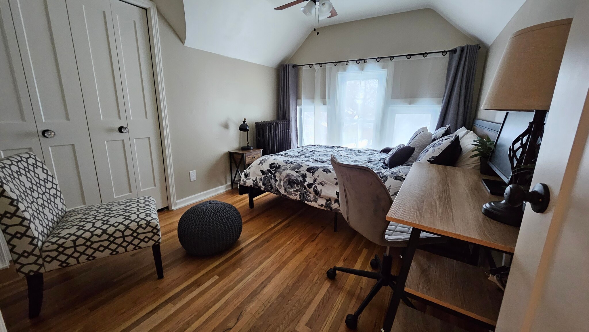 Bright and Spacious Front Bedroom with Large Windows - 1901 -2301 Fillmore Street NE Minneapolis, MN 55418