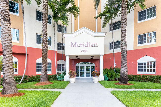 Entrance - Meridian Apts. 55+ Senior Living