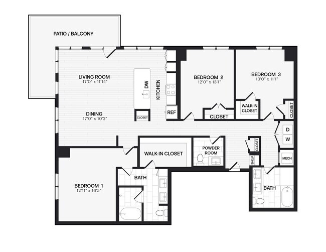 Floorplan - Towerview Ballantyne