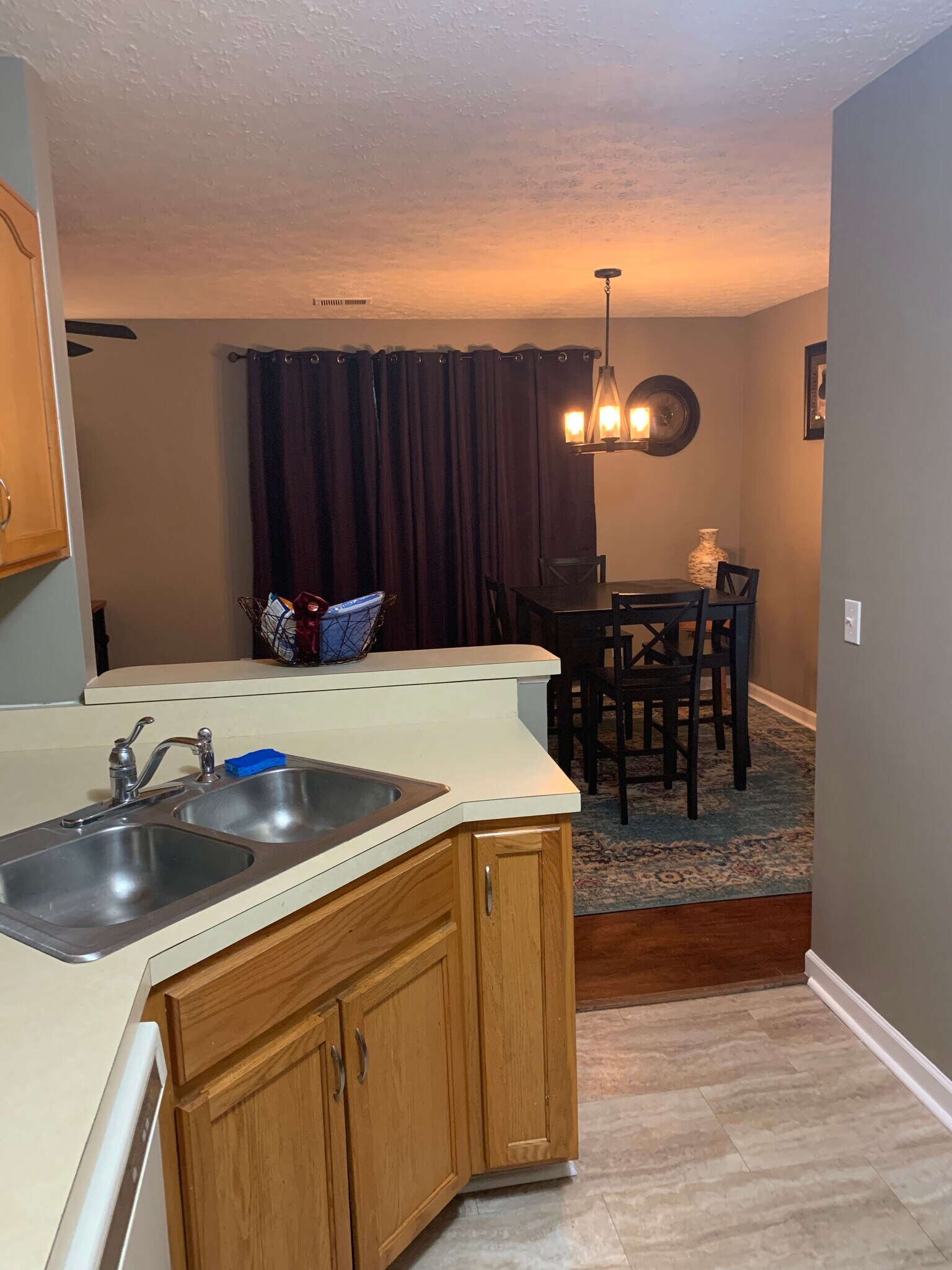 View from open kitchen to common area - 2542 Sonar St