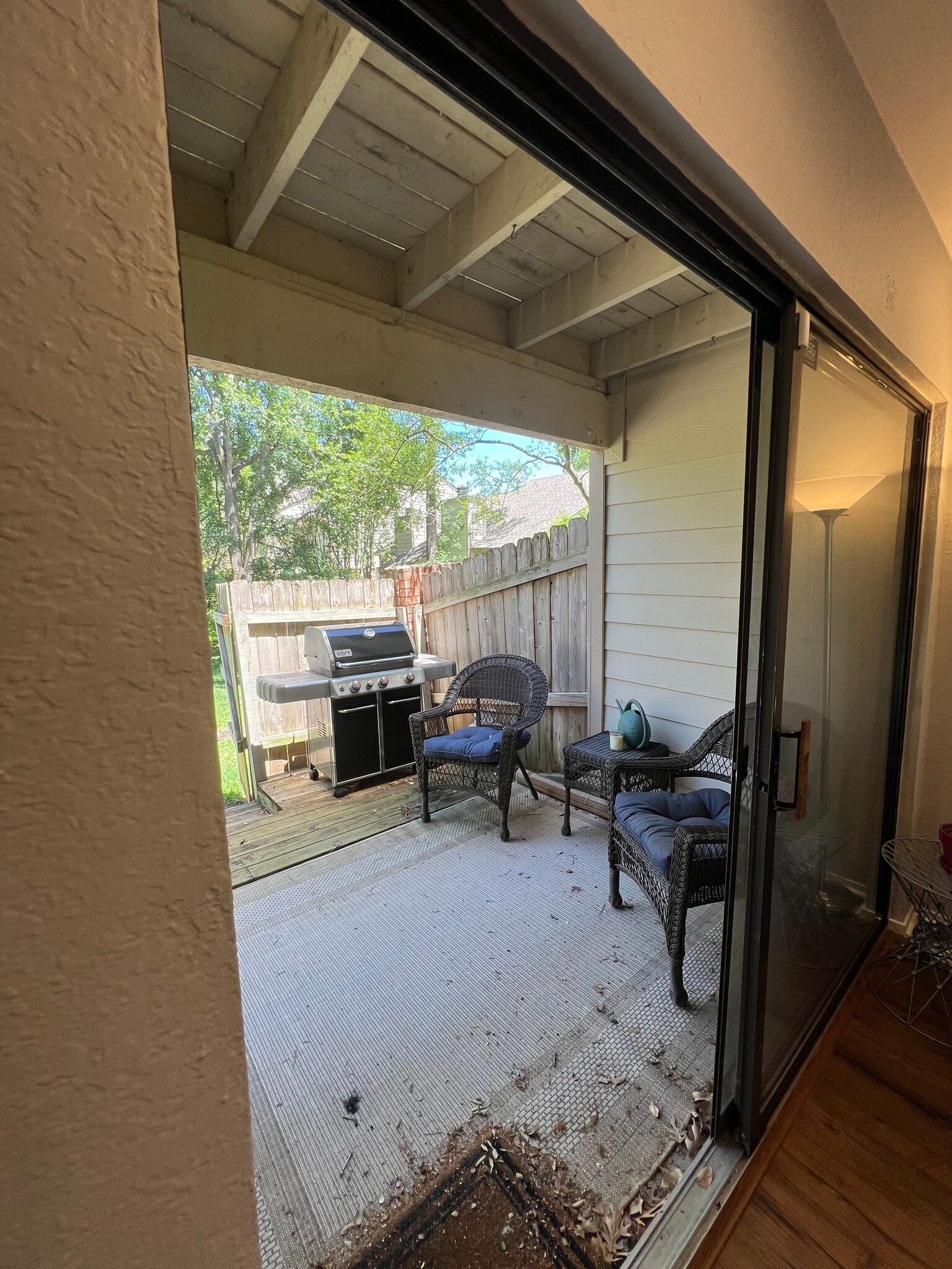 Private Patio with Grill Included - 3801 Menchaca Rd