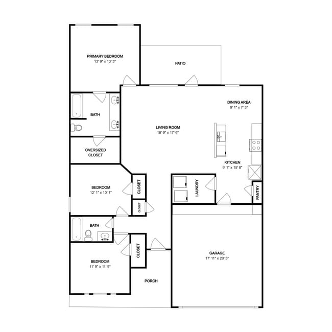 Floorplan - Tricon Southfork